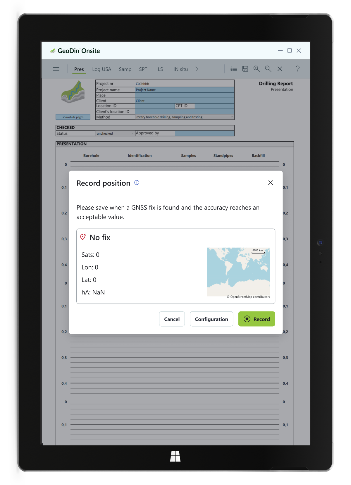 GeoDin Onsite Trial 6 months